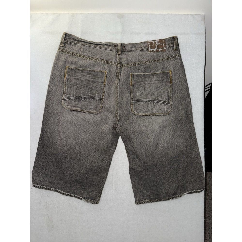 Vintage G Unit Shorts Mens‎ 40 Gray Denim Baggy Y2K Jorts Skater Hip Hop Grunge